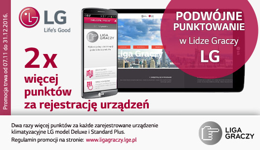 Podwójne punktowanie w Lidze Graczy