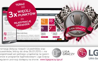 LIGA GRACZY – teraz jeszcze więcej punktów do zdobycia!