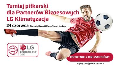LG Football CUP 2017 – zostały 2 dni na zgłoszenie drużyny!