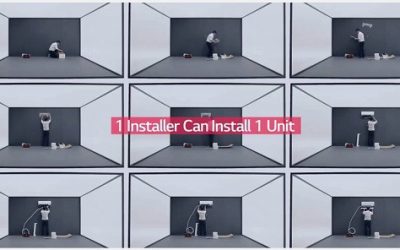 LG Deluxe Sirius – szybka i łatwa instalacja klimatyzatora – video