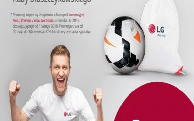 Mistrzowska promocja LG – zdobądź piłkę z podpisem Kuby Błaszczykowskiego!