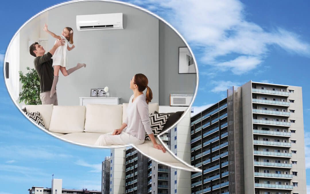 Klimatyzacja na balkonie