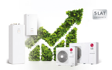LG wydłuża gwarancję do 5 lat dla wiodącej serii pomp ciepła Therma V!